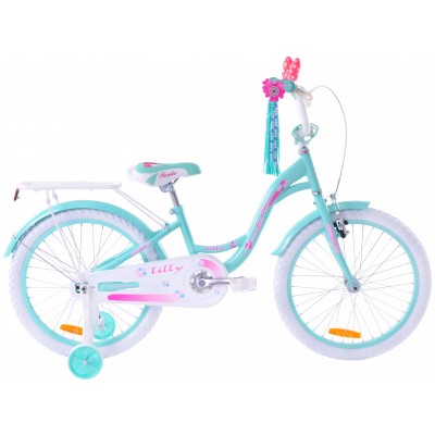 Detský bicykel 20 Fuzlu Lilly svetlo modrá